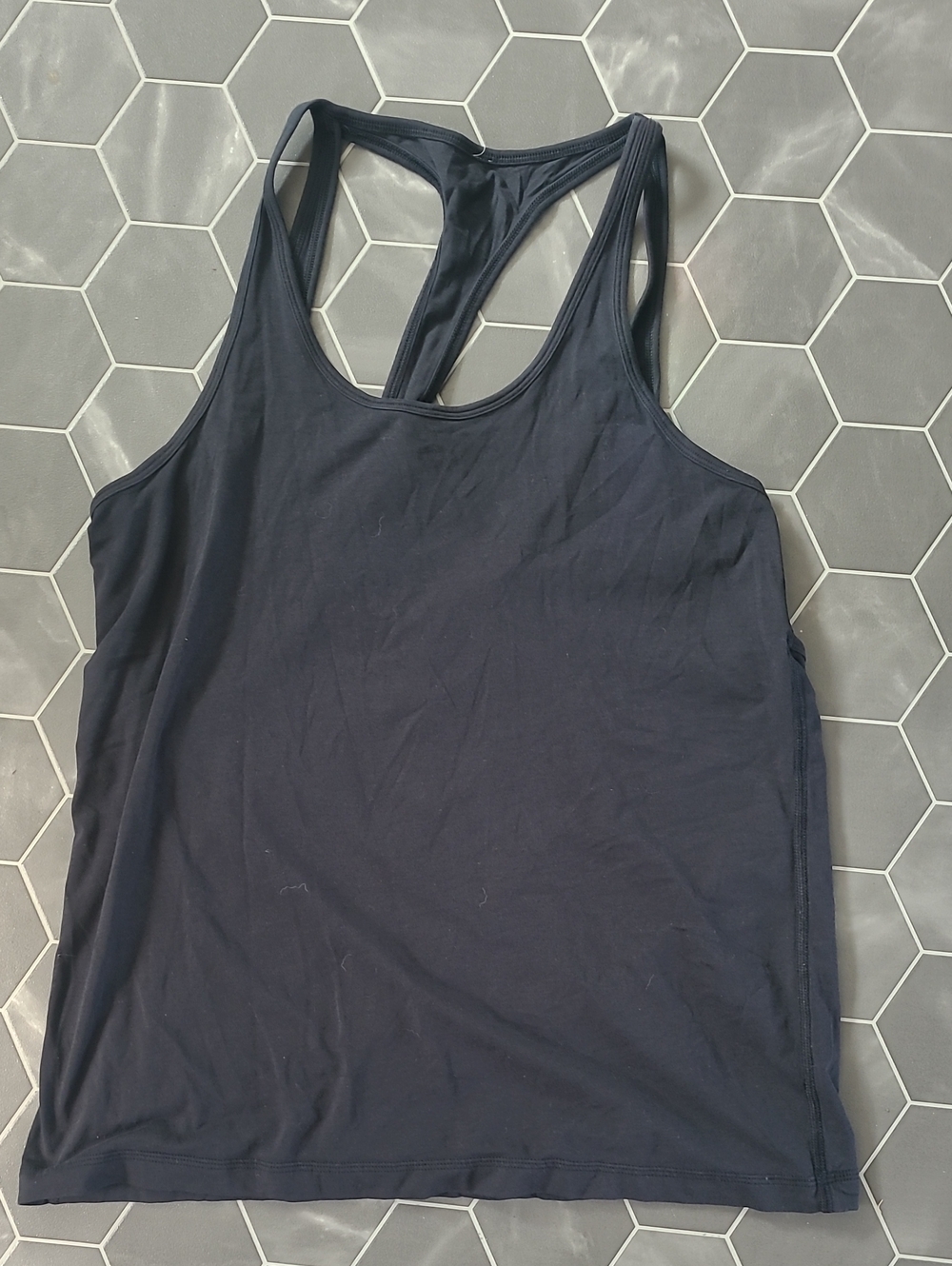 lululemon athletica Navy Racerback Workout Tank